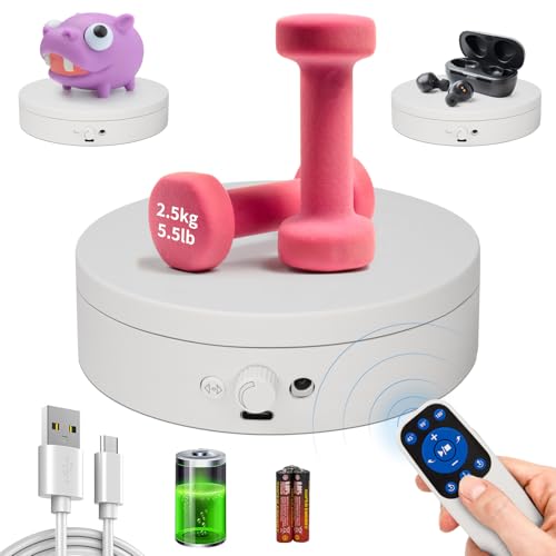 Motorized Rotating Display Stand with Remote