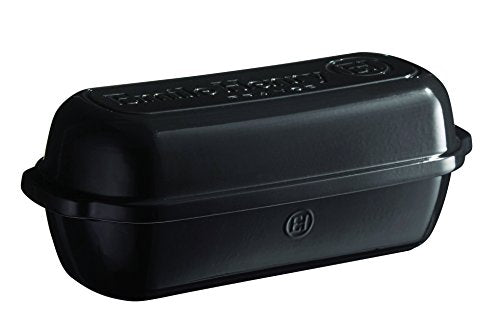 Italian Bread Loaf Baker (Charcoal / 13.4" x 5.3"x 5.5")