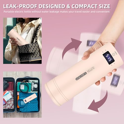 Portable Electric Kettle Travel (Pink)