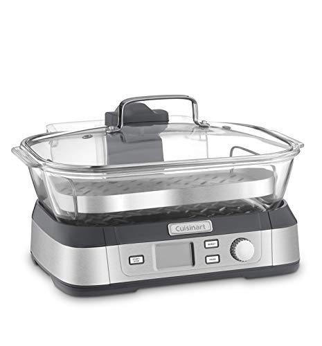 Glass Food Steamer (Stainless Steel)