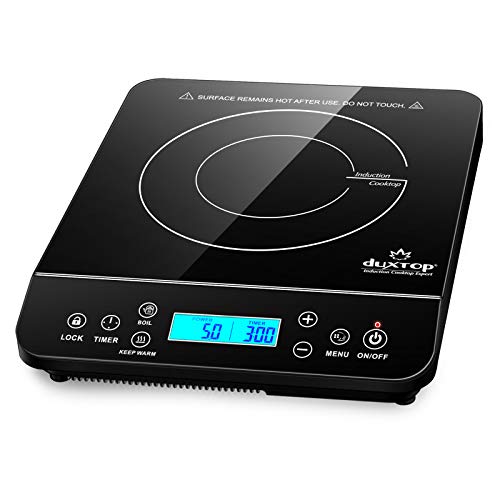 Portable Induction Cooktop (Black / 1800 Watts / Cooktop)