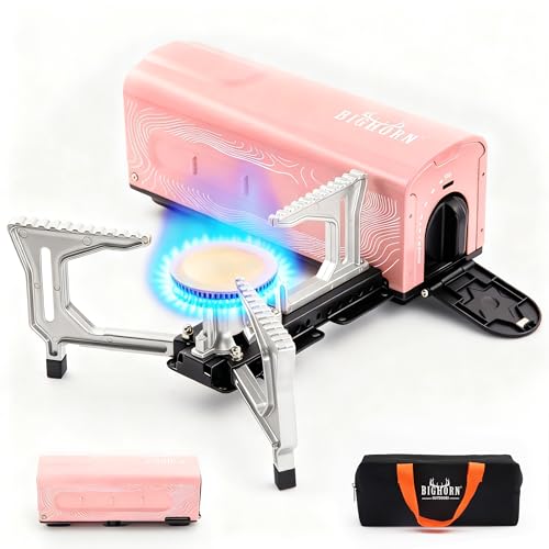 OUTDOORS Butane Camping Stove (Pink)