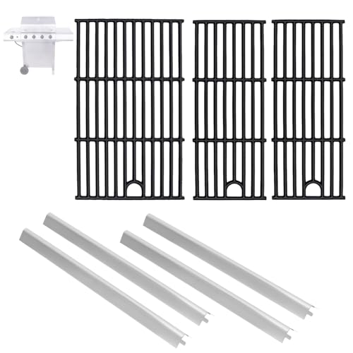 17" Grill Grate and Heat Plate for Charbroil Performance 4 (17inch (4B))