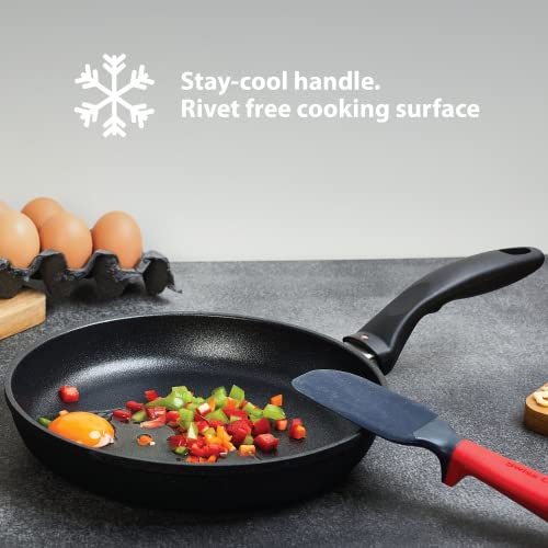 4 Piece Set Nonstick Diamond Coated Aluminum W