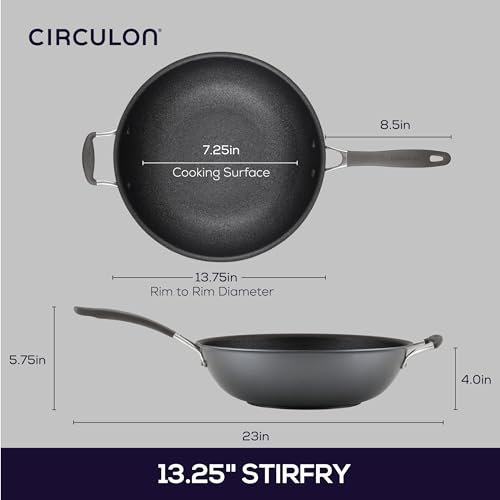 A1 Series Nonstick Induction Stir Fry Pan