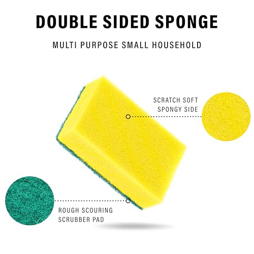 80 Kitchen Scrub Sponges (80 Count)