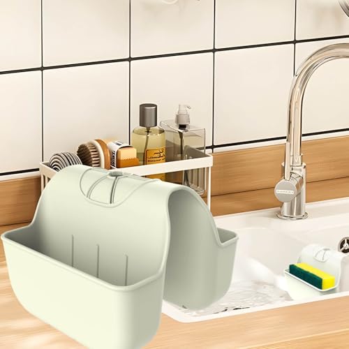 Sponge Holder for Kitchen Sink (Beige)