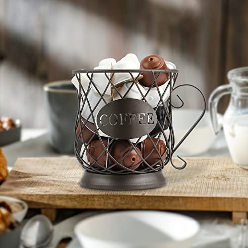 Coffee K Cup Holder (Matte Bronze / Medium for 35 kcups)