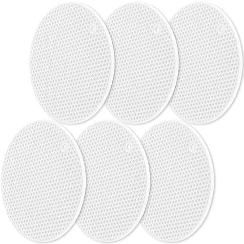 Silicone Trivets Mat (White)