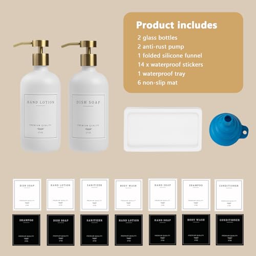 Soap Dispenser Bathroom (2 Count)