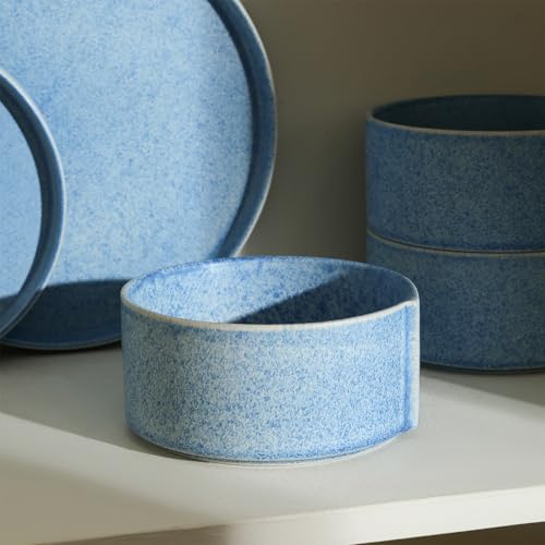 Bao 24 Piece Dinnerware Set Stoneware (Blue / 24-Piece - Service for 8)
