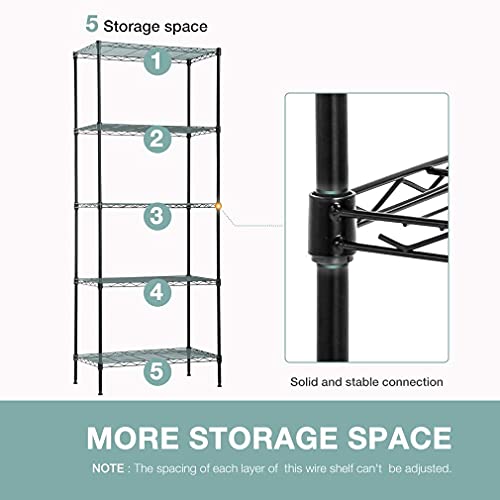 5 Tier Wire Shelf (12000 Ounce)