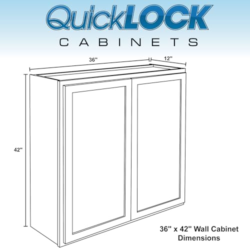 Quicklock RTA (12"D x 36"W x 42"H Standard / Raw Maple)