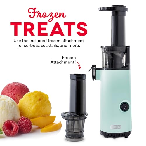 Deluxe Compact Cold Press Juicer (Compact / Aqua)