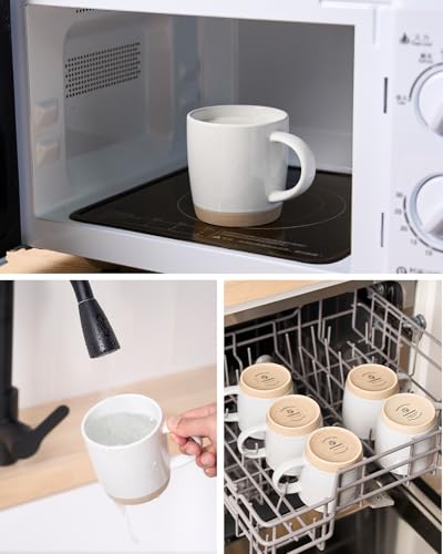Milkyway Coffee Mugs of 4 (Milkyway-White / 4 Count (Pack of 1))