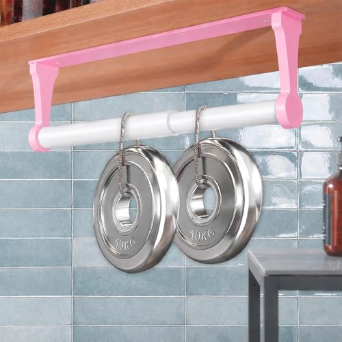 Kitchen Roll Holder Under Cabinet (Pink)