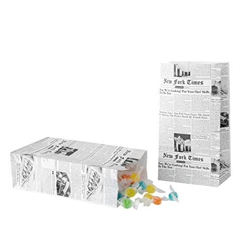 Bag Tek 2 Lb Disposable Lunch Bags (2 lb / Newsprint)