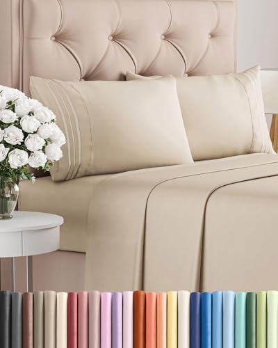 Full Size 4 Piece Sheet Set (11 - Wheat / Full)