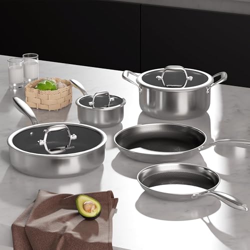 Hybrid Stainless Steel Cookware Set