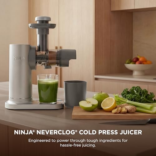 NeverClog Cold Press Juicer (Gray)