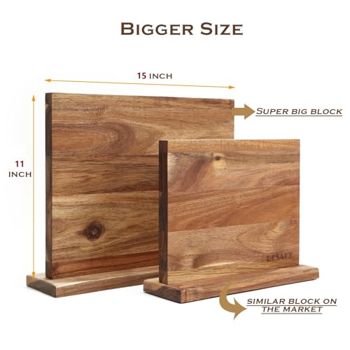 Large Magnetic Knife Holder (16 X 12 / Brown)