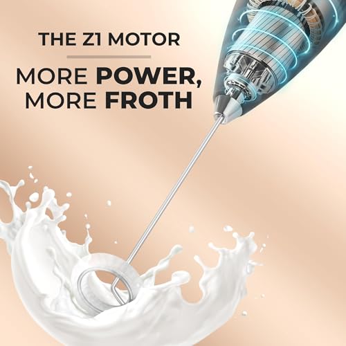 Mini & Mighty Milk Frother Wand (Two Black / Mini Frother)
