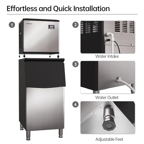 Commercial Ice Maker Machine (360LBS/24H)