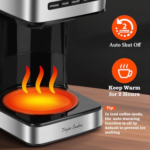Programmable Coffee Maker 12 Cup (Black)