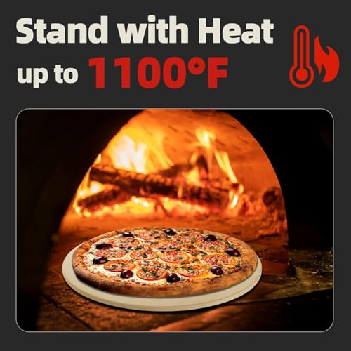 14" Round Pizza Stone (Dia 14" x 0.4")