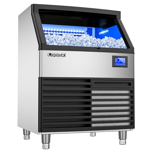 Commercial Ice Maker Machine 320LBS (320LBS/DAY / Stainless Steel)