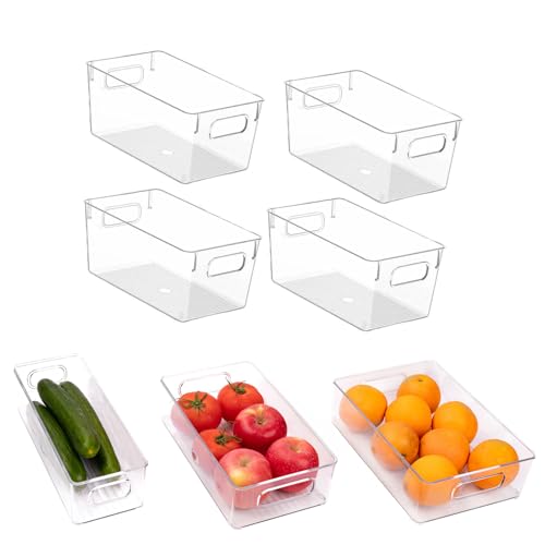 7 Pack Refrigerator Organizer Bins (7 Pack)