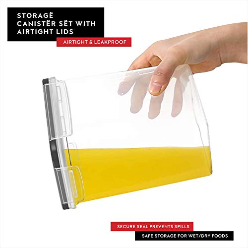 Airtight Food Storage Container Set (8 Count)