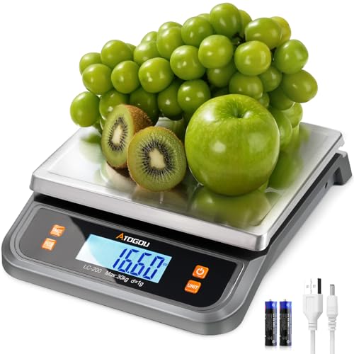 66lb Food Scale (Grey 66 lb (30 kg))