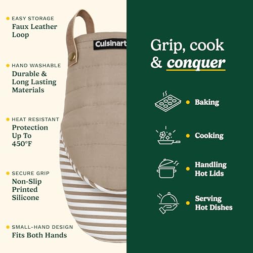 Cuisinart Mini Oven Mitts (Beige)