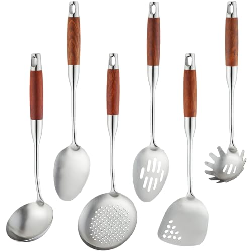 18 10 Stainless Steel Kitchen Utensils Set (6 Count)