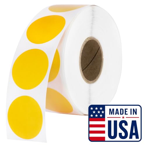 Yellow Thermal Labels (Yellow)