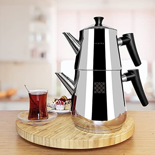 Definition Stainless Steel Teapot Set (Traditional)