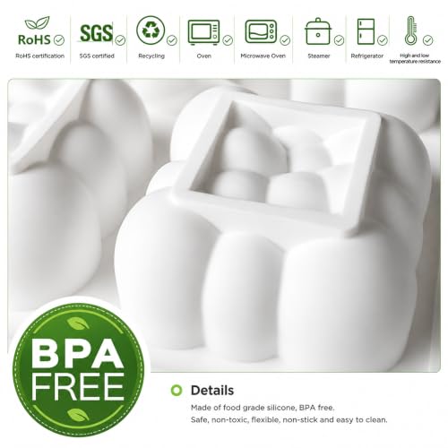 Cloud Silicone Mold for Baking Mousse Cake