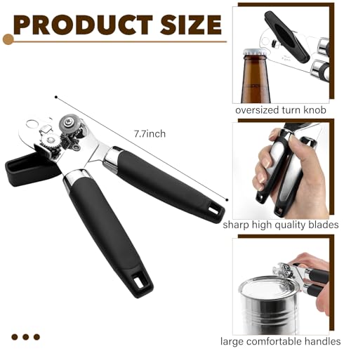 12 Pcs Manual Can Openers Bulk (12 Count)