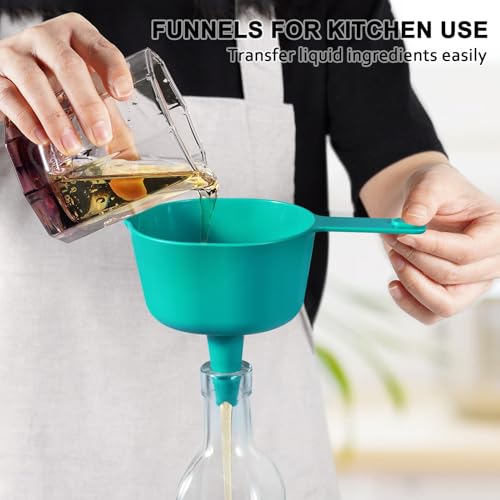 Stackable 10 Piece Measuring Cups and Spoons Set with Lids (10 Count)
