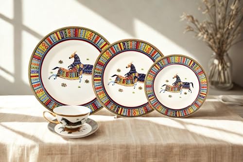Porcelain Dinnerware Set for 4