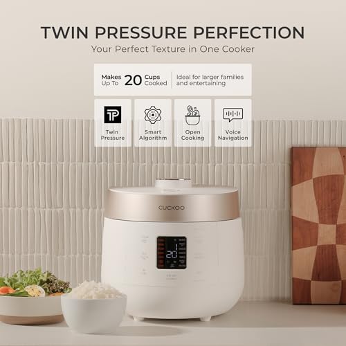 Twin Pressure Rice Cooker (10 Cup / White)