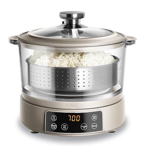 Glass Mini Low Carb Rice Cooker