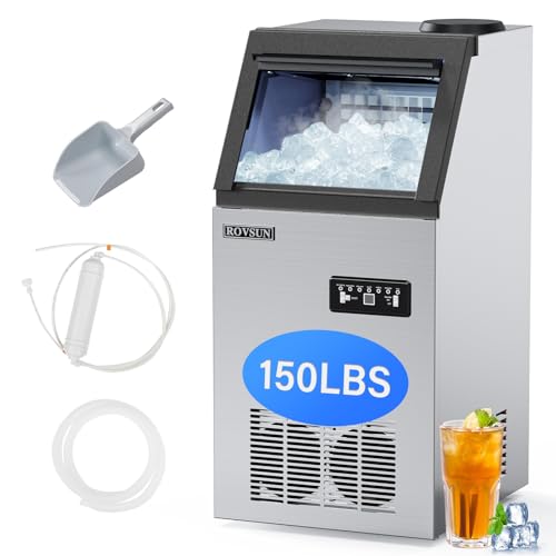 Stainless Steel Commercial Ice Maker Machine