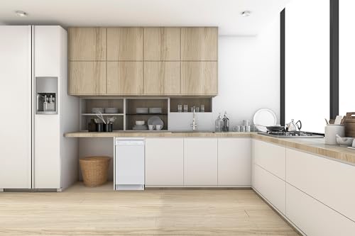 18 Inch Dishwasher with 8 Place settings (white)