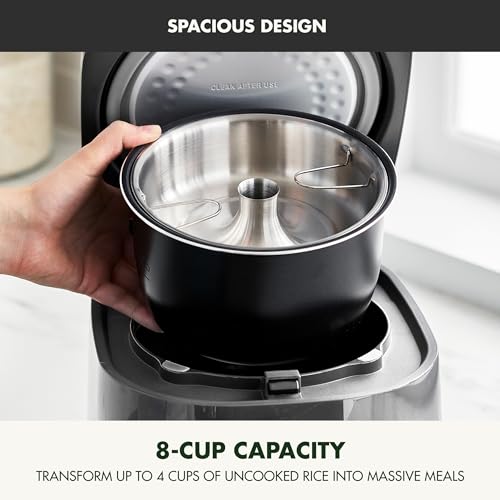 Carb Reducing Electric Rice Cooker (Graphite / 4 Cups / Carb-Reducing)