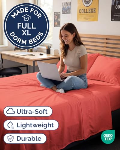 Full XL Sheets (28 - Coral / Full XL)