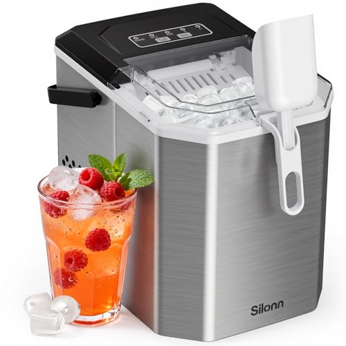 Ice Makers Countertop (Stainless Steel / 26 lbs)