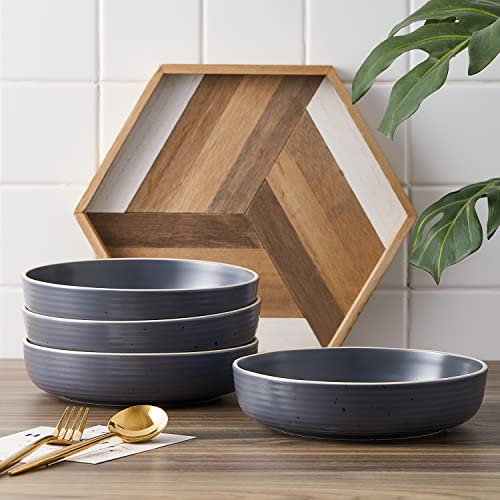 Lauren Modern Stoneware 16 (16-Piece Service for 4 / Charcoal)