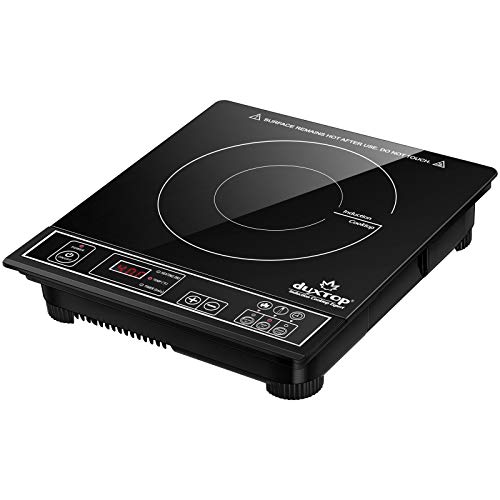 1800W Portable Induction Cooktop Countertop Burner (Silver)